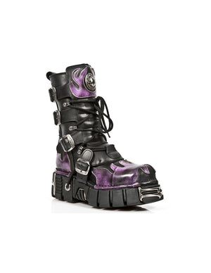 NEW ROCK BOOT METALLIC M-591-C1