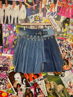 INDYANNA KARABINER JEANS SKIRT SIZE L