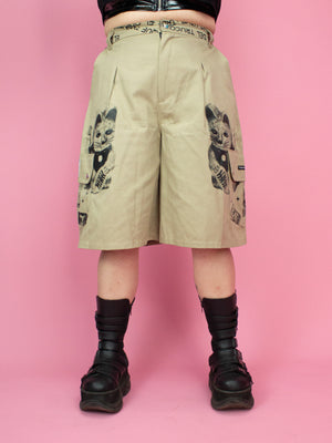 NIKINKY BERMUDA BEIGE SHORTS