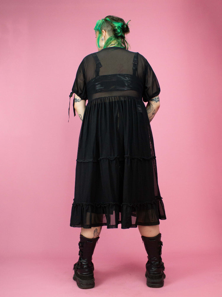 NIKINKY HEI HEI DRESS BLACK MESH