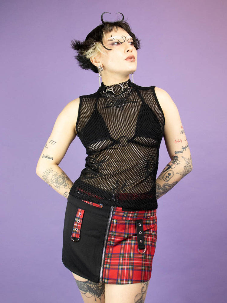 <transcy>CHEMICAL BLACK INFINITY SKIRT BLACK</transcy>