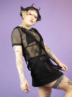 <transcy>CHEMICAL BLACK INFINITY SKIRT BLACK</transcy>