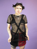 <transcy>CHEMICAL BLACK INFINITY SKIRT BLACK</transcy>