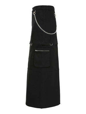 THIRD IDENTITY VELOCITY SKIRT BLACK SK00001