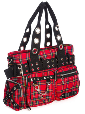 BANNED CAMDYN HANDBAG RED