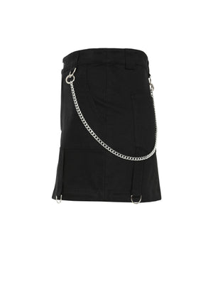 THIRD IDENTITY VELOCITY SKIRT BLACK SK00001