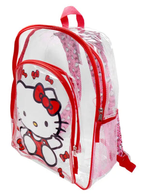 HELLO KITTY TRANSPARENT BACKPACK