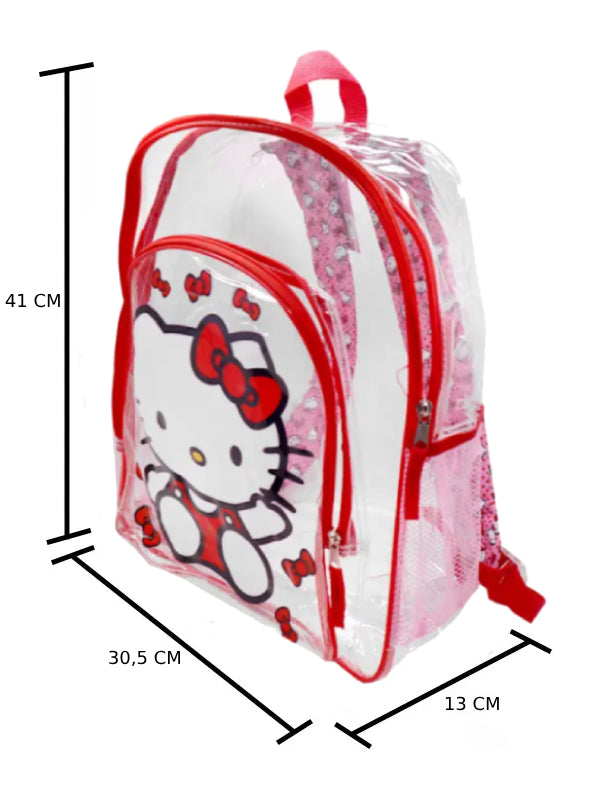 HELLO KITTY TRANSPARENT BACKPACK