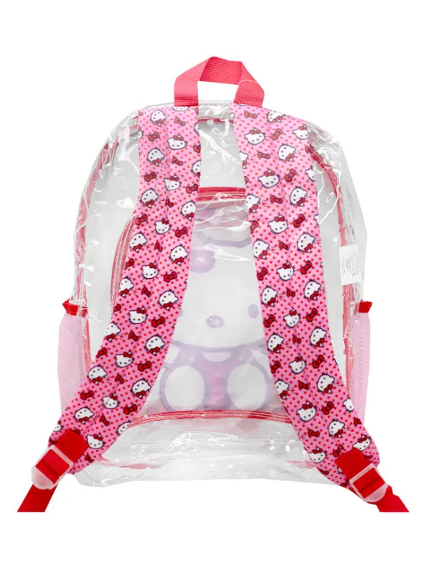 HELLO KITTY TRANSPARENT BACKPACK