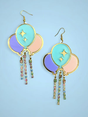 BALLOON EARRINGS BY I`M YOUR PRESENT