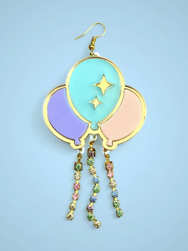 BALLOON EARRINGS BY I`M YOUR PRESENT