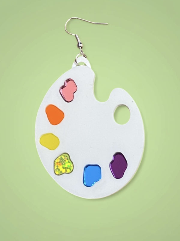 PAINTERS PALETTE EARRINGS BY I`M YOUR PRESENT