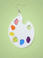 PAINTERS PALETTE EARRINGS BY I`M YOUR PRESENT