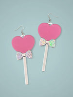 PINK LOLLIPOP EARRINGS BY I`M YOUR PRESENT