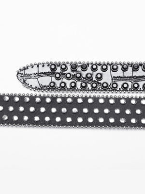 PUNK RAVE RHINESTONE HEART BELT WS-685YD