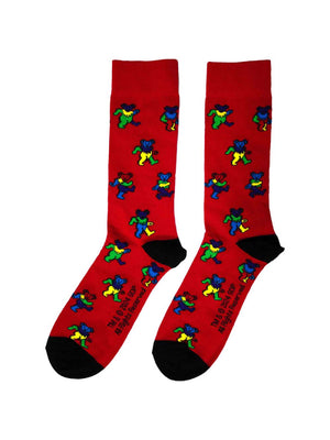 ROTE GRATEFUL DEAD SOCKEN