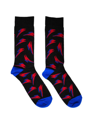 DAVID BOWIE FLASH PATTERN SOCKS