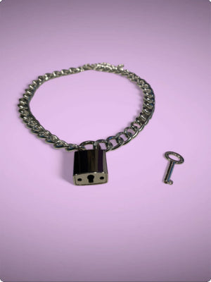 EXIT PADLOCK CHAIN SILVER