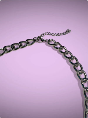 EXIT PADLOCK CHAIN SILVER