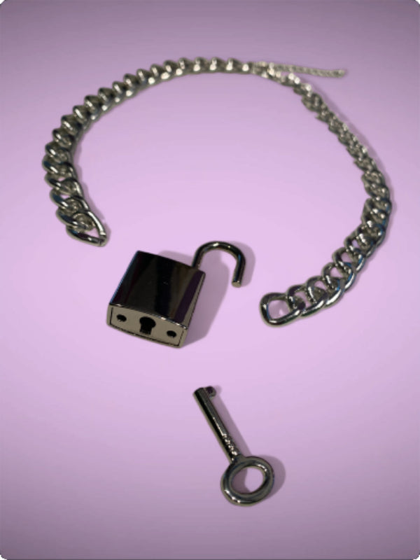 EXIT PADLOCK CHAIN SILVER