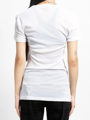 TRIPP NYC MESH T-SHIRT WHITE FN7109