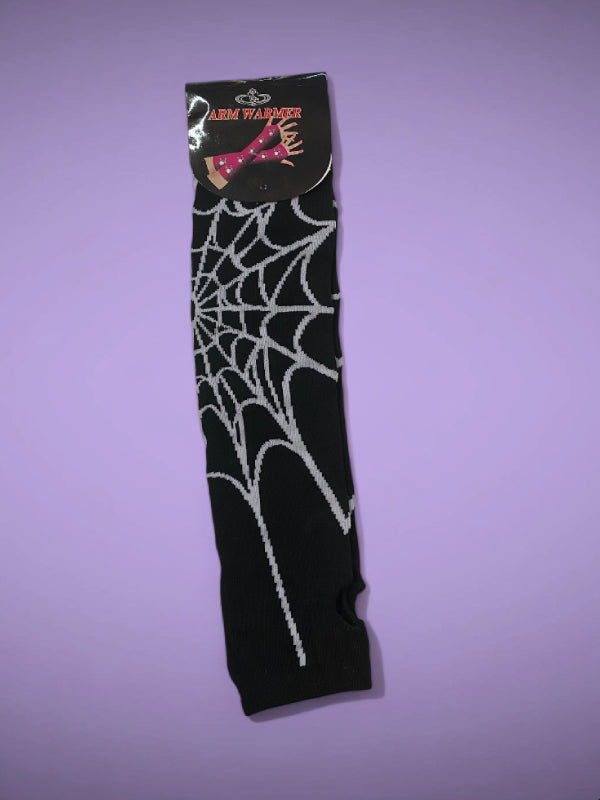 SPIDERWEB FINGERLESS GLOVES