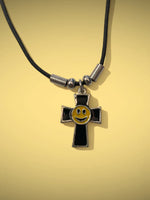 SMILEY CROSS NECKLACE