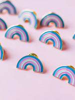 RAINBOW CERTIFIED TRANSGENDER RAINBOW PIN