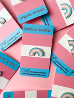 RAINBOW CERTIFIED TRANSGENDER RAINBOW PIN