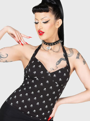 <tc>KILLSTAR FLIPPED HALTER TOP</tc>