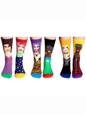 UNITED ODD DRAG YOUR FEET 6 SOCK PACK