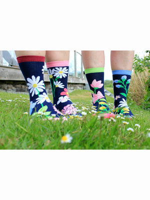 UNITED ODD SOCKS BLOOMING AMAZING 6 SOCK PACK