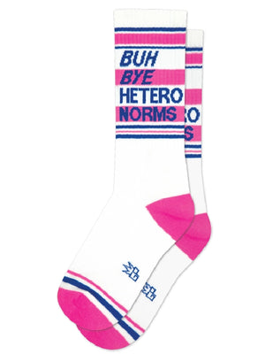 GUMBALL BUH BYE HETERO NORMS SOCKS