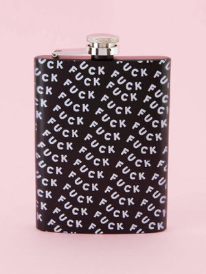 PUNKY PINS FUCK HIP FLASK