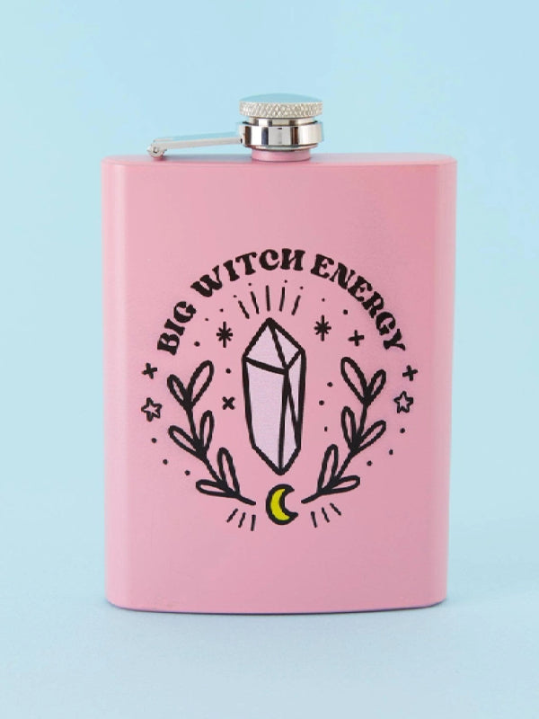PUNKY PINS BIG WITCH ENERGY HIP FLASK