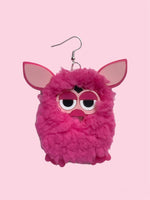 PINK FURBY EARRINGS BY I`M YOUR PRESENT