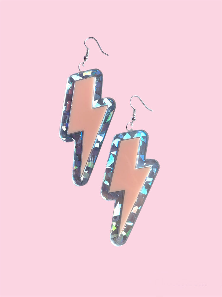 LIGHTNING EARRINGS BY I`M YOUR PRESENT