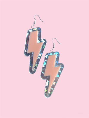 PASTEL LIGHTNING EARRINGS BY I`M YOUR PRESENT