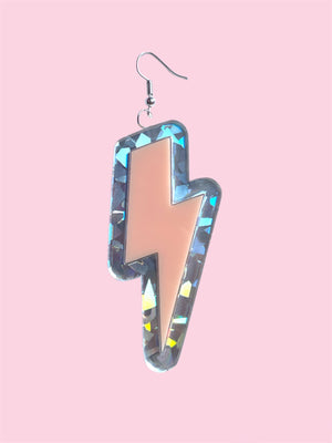 PASTEL LIGHTNING EARRINGS BY I`M YOUR PRESENT