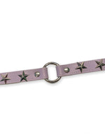 FUNK PLUS LILAC O RING CHOKER STAR VEGAN FCK349