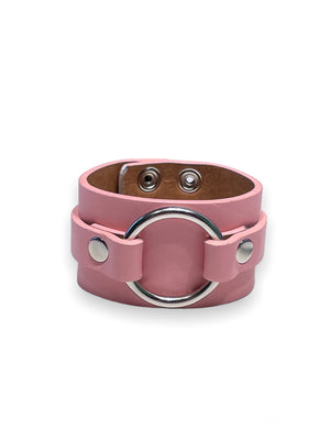 FUNK PLUS O RING CUFF PINK VEGAN FB399