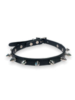 FUNK PLUS BLACK SPIKE CHOKER VEGAN CK135