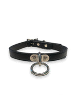 FUNK PLUS BLACK O RING CHOKER CK129 VEGAN