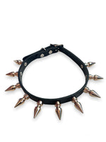 FUNK PLUS MIDI GOLD SPIKE CHOKER CK324