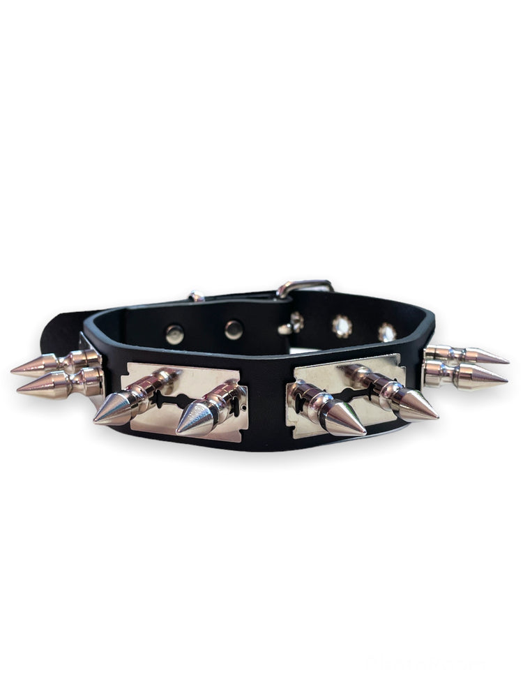 FUNK PLUS RAZOR SPIKE CHOKER FCK145