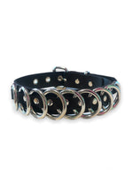 FUNK PLUS BLACK CHOKER WITH STRAP AND MULTIPLE O RINGS FCK465