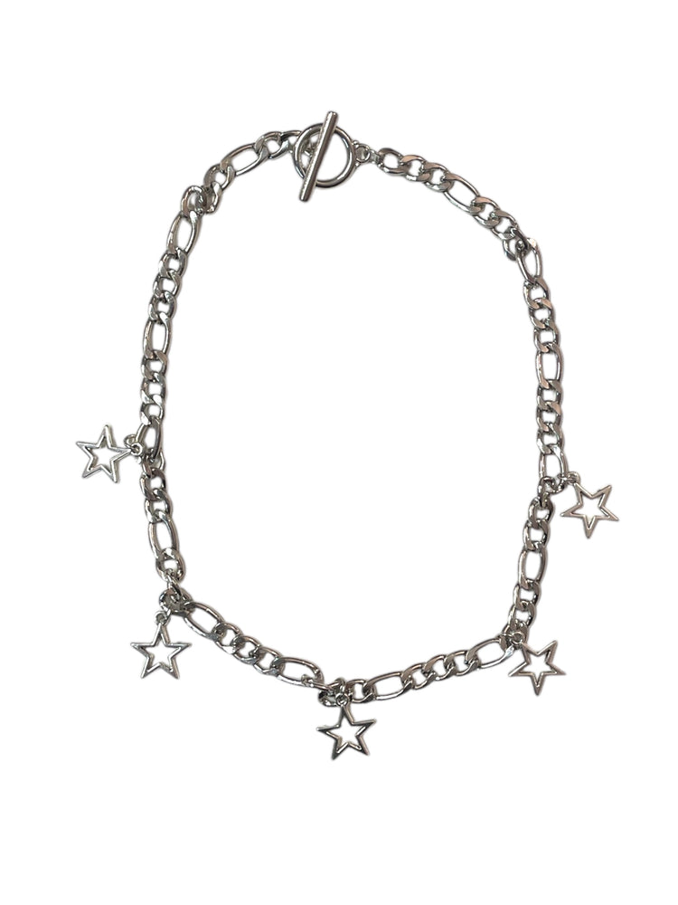 CHAIN MULTIPLE STAR NECKLACE