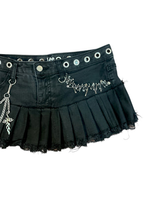 INDYANNA UPCYCLED SKIRT BLACK