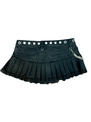 INDYANNA UPCYCLED SKIRT BLACK