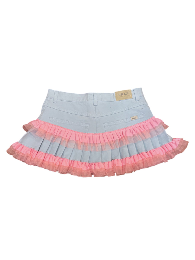 INDYANNA LIGHT BLUE LIGHT PINK SKIRT